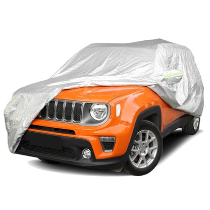 for Renegade Car Cover Weatherproof Covers for Jeep Renegade 2015 2016 2017 2018 2019 2020 2021 2022 2023 up