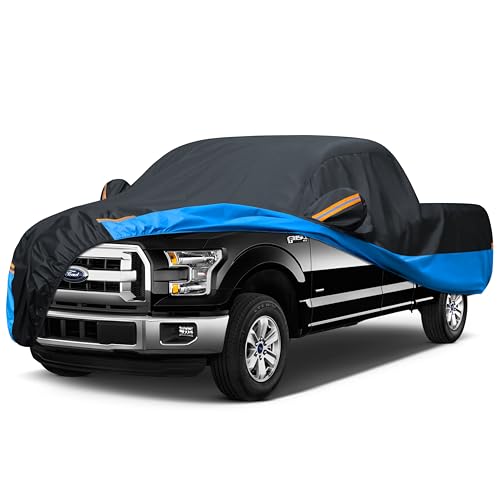 Car Cover Waterproof All Weather Outdoor Windproof Dustproof UV Protection Fit Tuck Cover XL