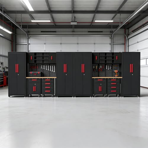 16Pack Garage Cabinet Storage System
