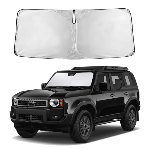 Windshield Sunshade Compatible for Toyota Land Cruiser 2024