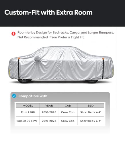 Dodge Ram 2500 3500 Truck Cover 2010