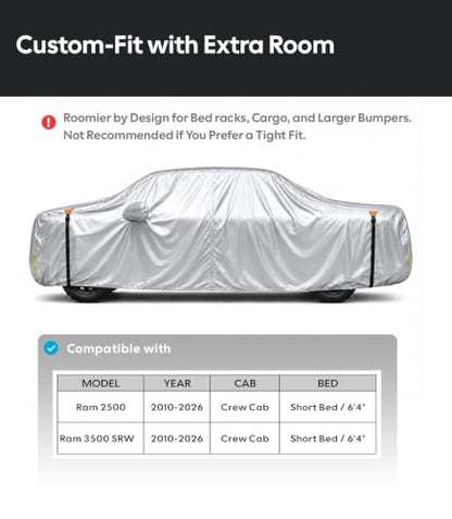 Dodge Ram 2500 3500 Truck Cover 2010