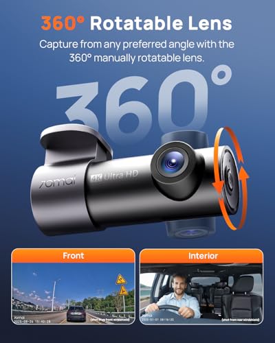 M310 Plus 4K Dash Cam Front with Night Vision