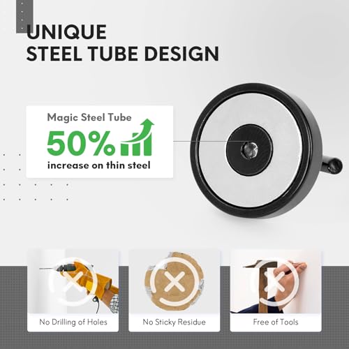 Magnetic Hooks Steel Tube Design for Cruise (10 Count)
