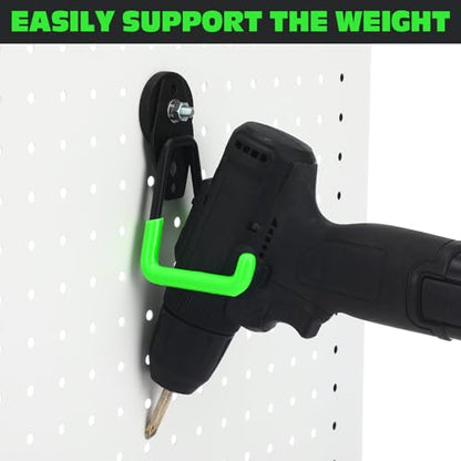 14 Pcs Large Magnetic Hooks Heavy Duty Garage Magnet Hooks Strong Storage Utility Magnetic Hangers with Anti Slip Rubber Coating for Indoor and Outdoor Hanging (14 Count)