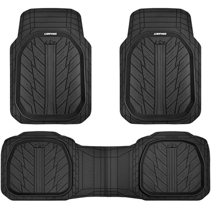 DeepDish Heavy Duty Rubber Floor Mats 3 (4 Count)
