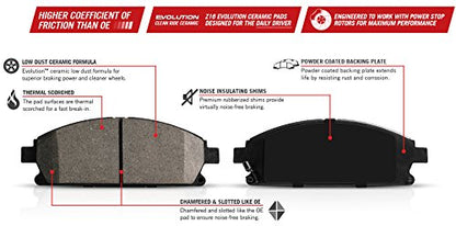 Z16 Replacement Ceramic Brake Pads Rear 16