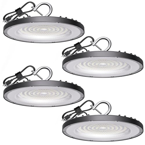 4 Pack UFO LED High Bay Light 150W (4 Count)