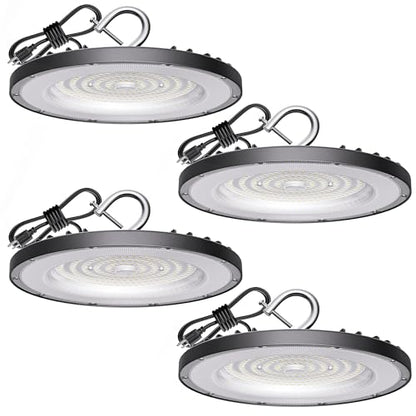 4 Pack UFO LED High Bay Light 150W (4 Count)