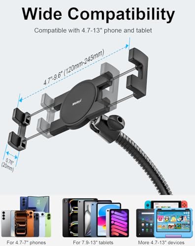 Car or Truck Seat Rail Tablet Mount