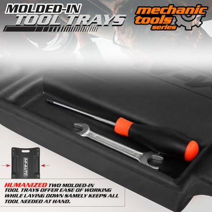 Mechanic Roller Creeper with Padded Headrest