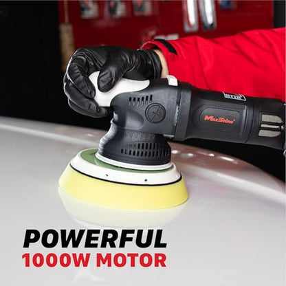 M21 Pro Dual Action Polisher & Foam Pads Kit