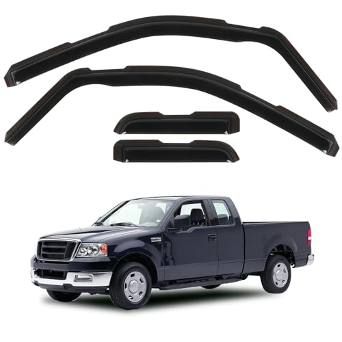 4PCS in Channel Rain Guards for 2004 (4 Count)