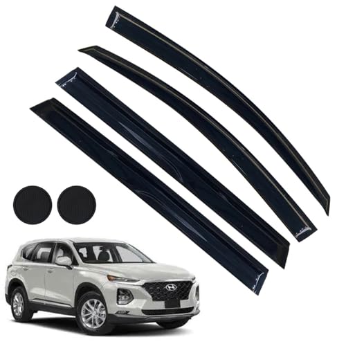 Rain Guards for Hyundai Santa Fe 2019 (6 Count)