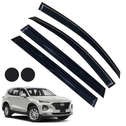 Rain Guards for Hyundai Santa Fe 2019 (6 Count)