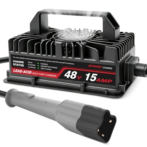 48V 15A Golf Cart Battery Charger for Yamaha G29 Drive & Drive 2
