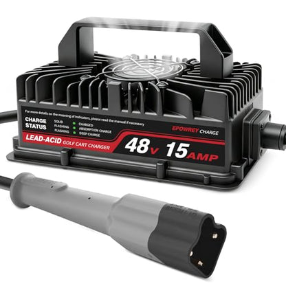 48V 15A Golf Cart Battery Charger for Yamaha G29 Drive & Drive 2
