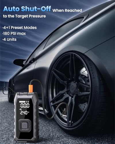 Tire Inflator Portable Air Compressor