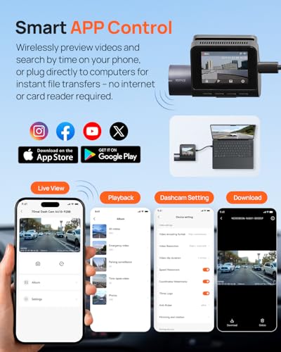 Dash Cam Front and Rear