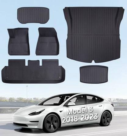 Floor Mats for Model 3 2023 (6 Count)