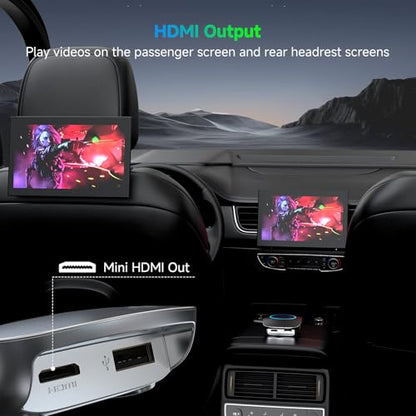 Wireless CarPlay AI Box with OBD2 Scanner