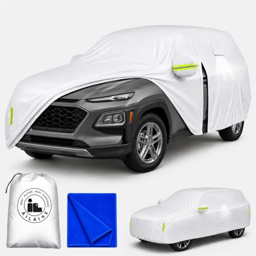 Car Cover Waterproof All Weather Custom Fit for Hyundai Kona