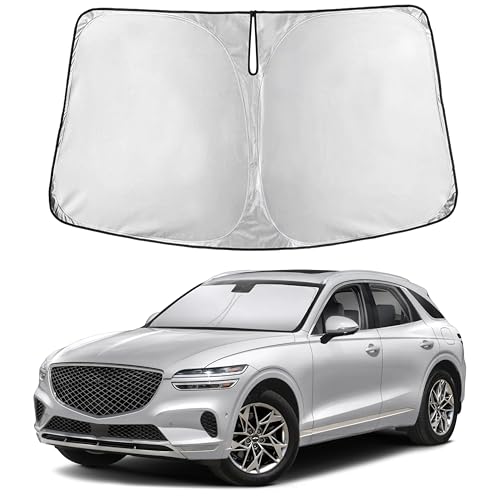 Windshield Sun Shade Compatible for Genesis GV70 2022
