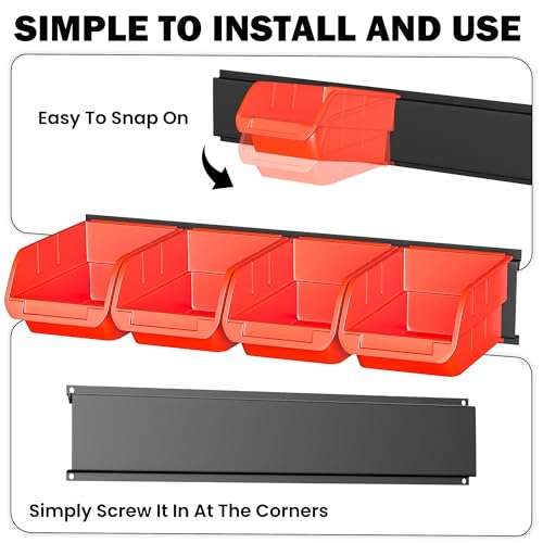 Wall Mounted Storage Bins