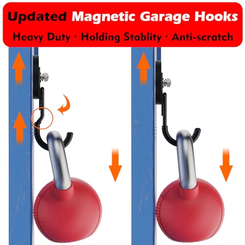 Upgraded Magnetic Hooks Heavy Duty (2 Count)