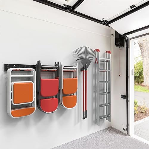Wall Mount Garage Tool Storage Rack Folding Chair Hangers