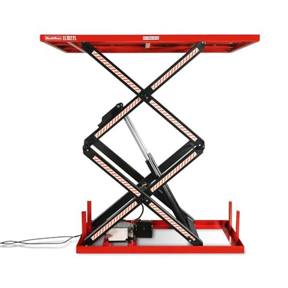 2200 lbs Capacity Stationary Powered Hydraulic Double Scissor Lift Table