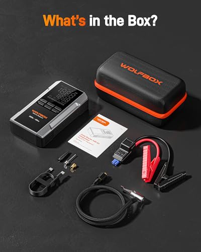 MV16A 3000A Jump Starter with Air Compressor