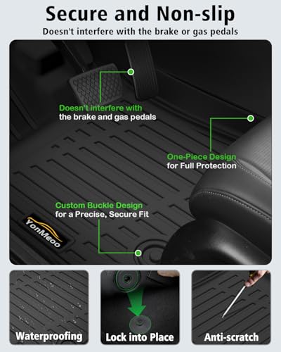 Floor Mats & Cargo Mat with Backrest Mat Custom for Honda Passport 2026