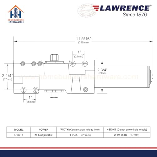 Extra Heavy Duty Door Closer Commercial Grade 1