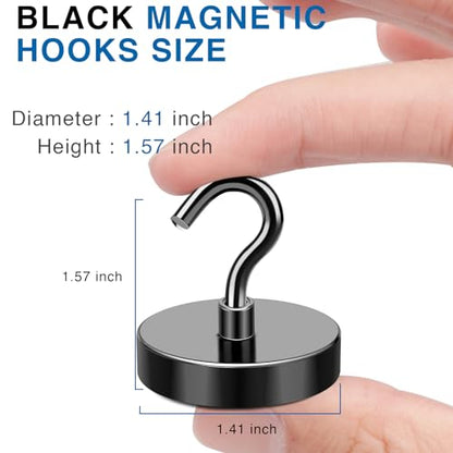 Magnetic Hooks for Cruise Cabins (6 Count)