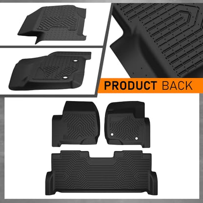 Floor Mats Fit Ford F250 F350 F450 F550 Crew Cab 2017