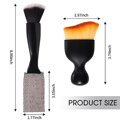3 PCS Car Interior Detail Dust Brush (3 Count)