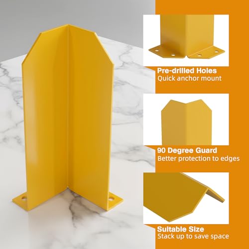 15" Pallet Rack Post Protectors