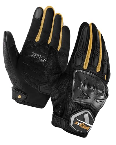 Summer Motorcycle Gloves for Men and Women Touchscreen Biker Gloves