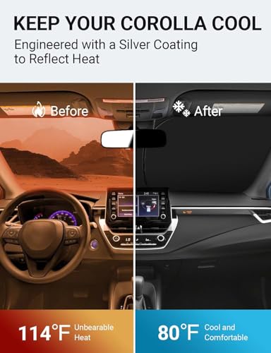 Custom Fit Car Windshield Sun Shade for 2019