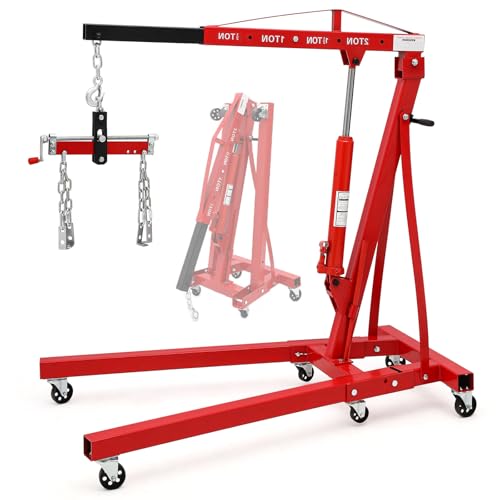 Engine Hoist with Lever