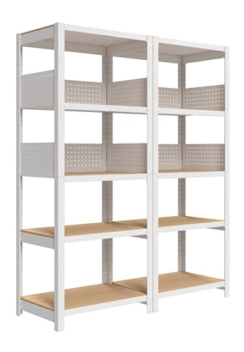 24" W Pegboards Storage Rack 5 (2 Count)