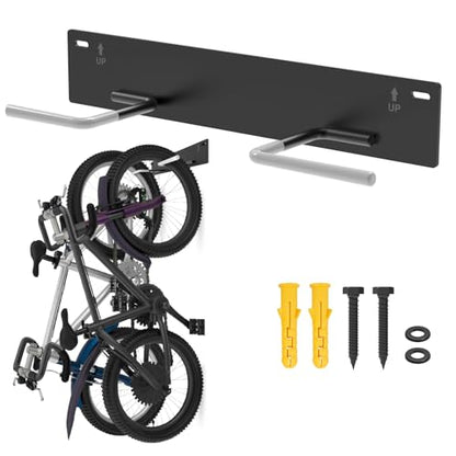 Fat Tire Bike Rack Wall Mount Garage Storage