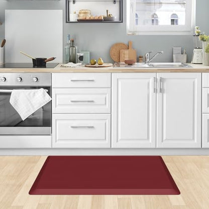 0.8" Thick Kitchen Mat Cushioned Anti Fatigue Rug Comfort Floor Mats