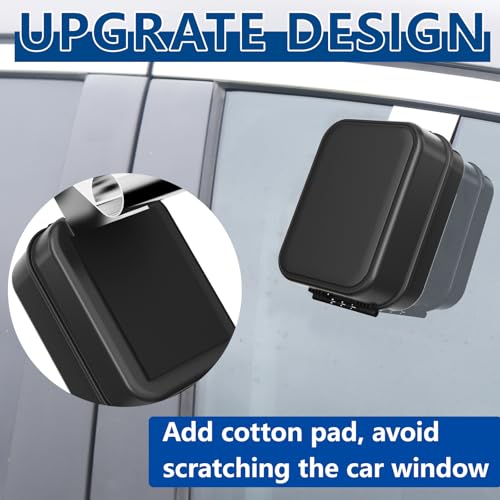 Car Window Lock Box with Light Up Dials