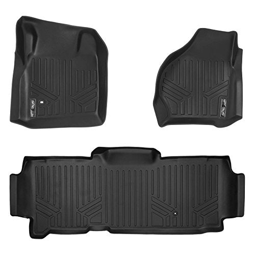 MAXLINER Custom Fit Floor Mats 2 Row Liner Set Compatible with