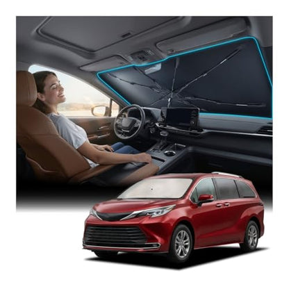 Windshield Sun Shade Umbrella Fit for Toyota Sienna 2004