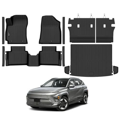 Floor Mat Set for 2024 2025 2026 Hyundai Kona