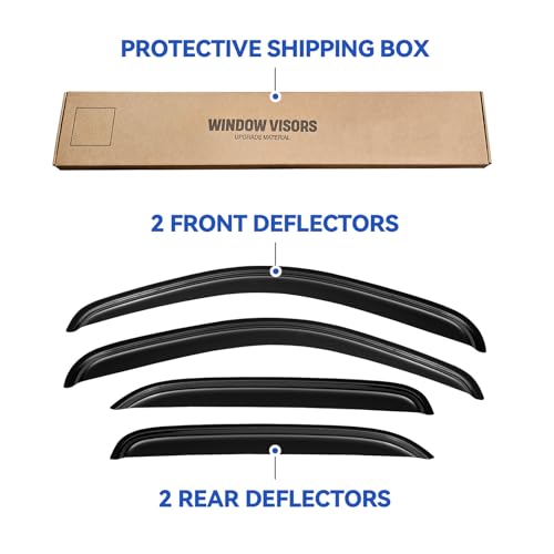 Window Visors Rain Guards for 2007