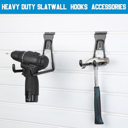 36 Pcs Slatwall Hooks & Hangers
